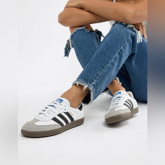 Adidas Samba OG White Shoes - Picture 11 of 14